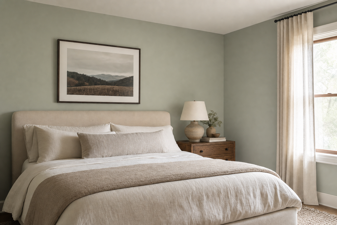 Favourite Jade by Valspar on interiors