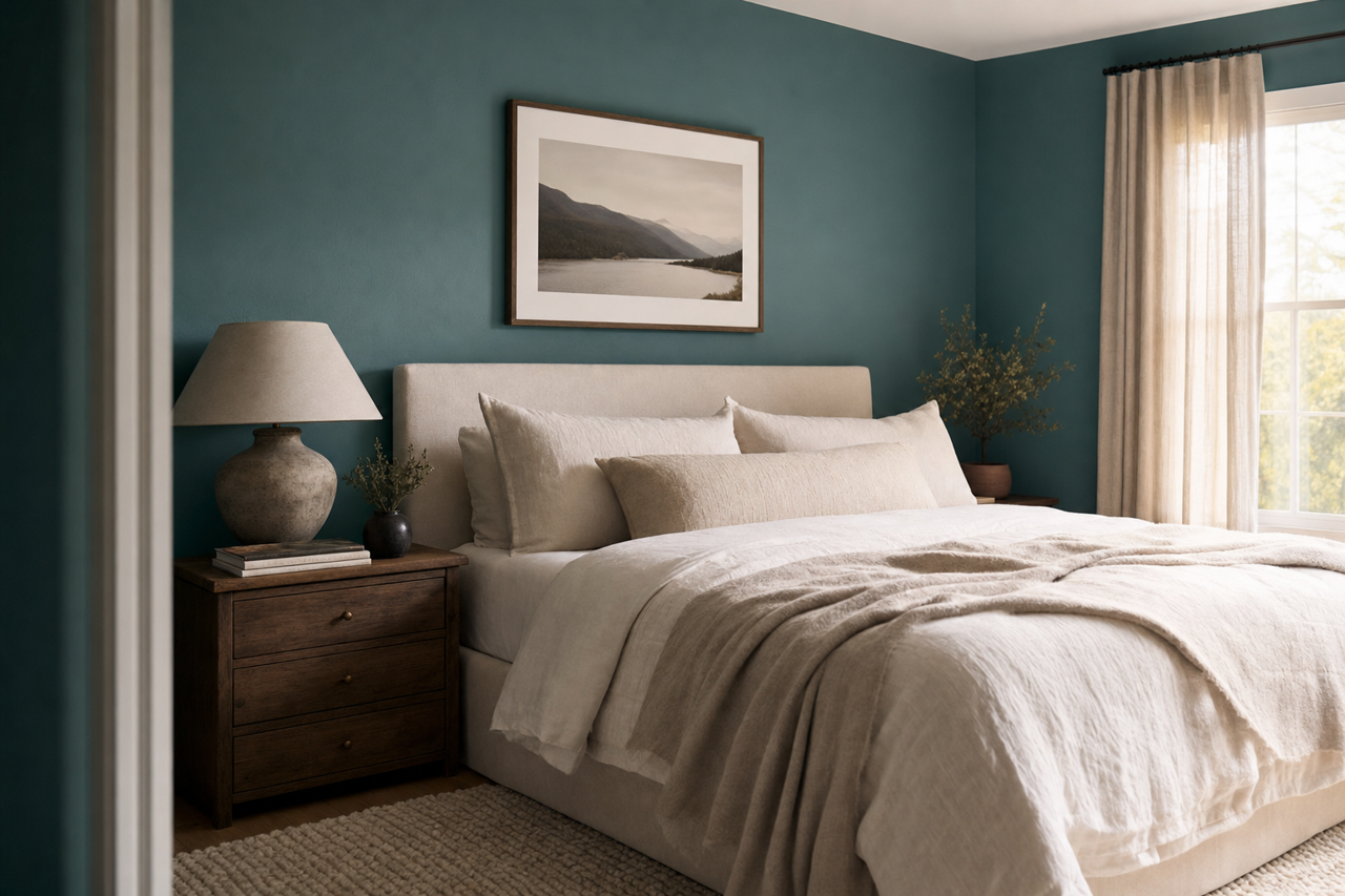 Ocean Slumber by Valspar on interiors