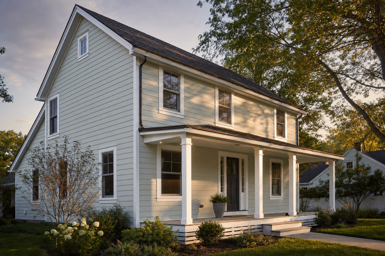Wave's Crest by Valspar on exterior