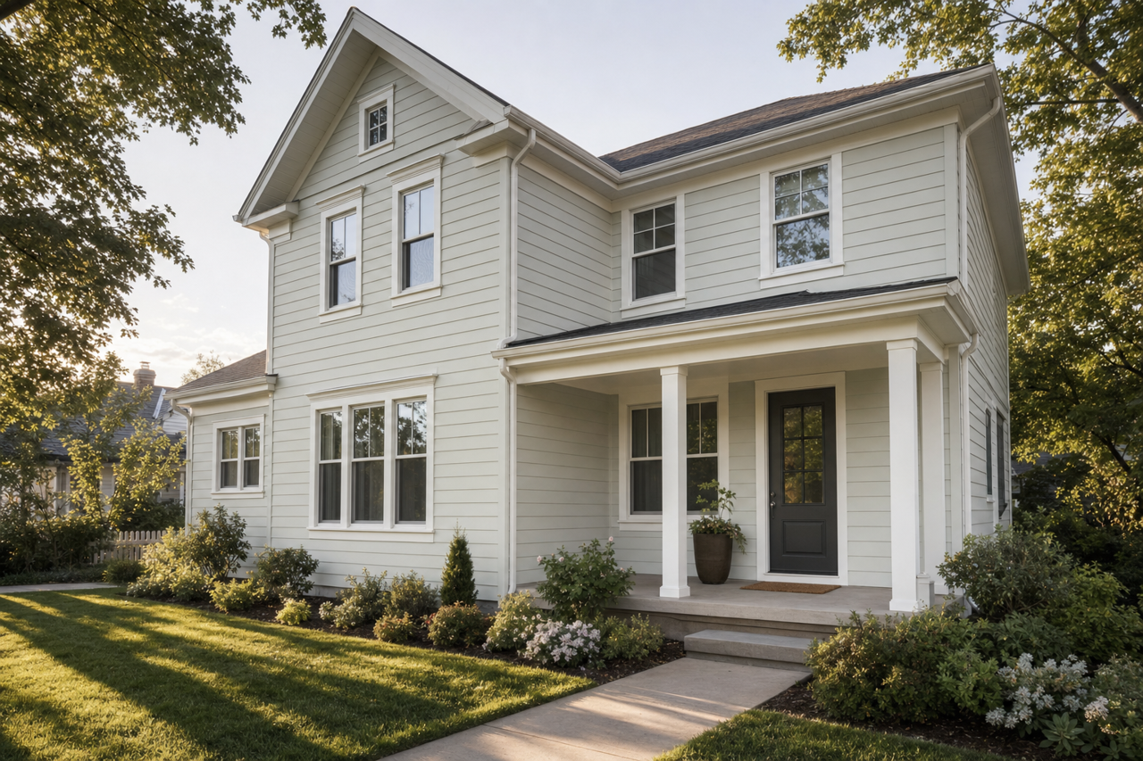 Ante Meridian by Valspar on exterior