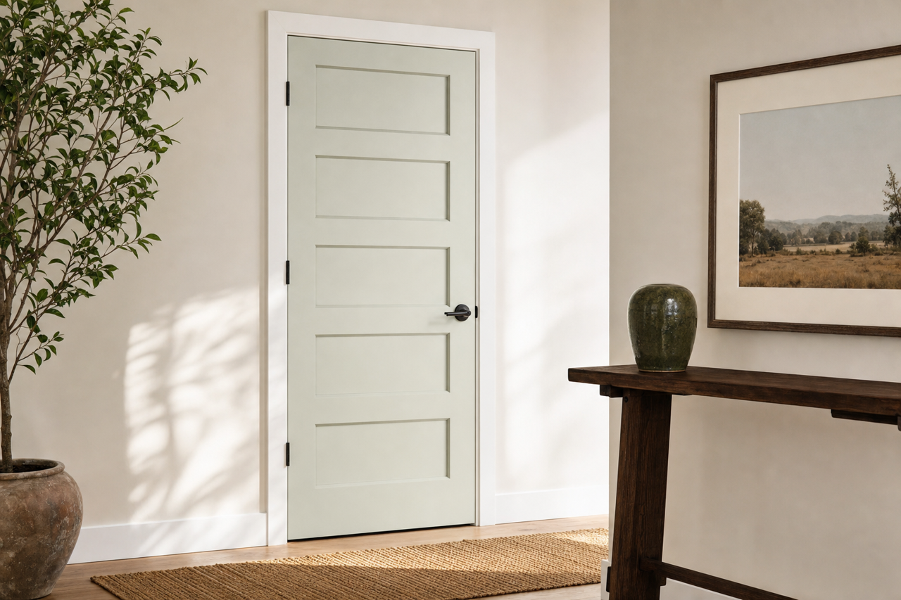 Ante Meridian by Valspar on interior-doors