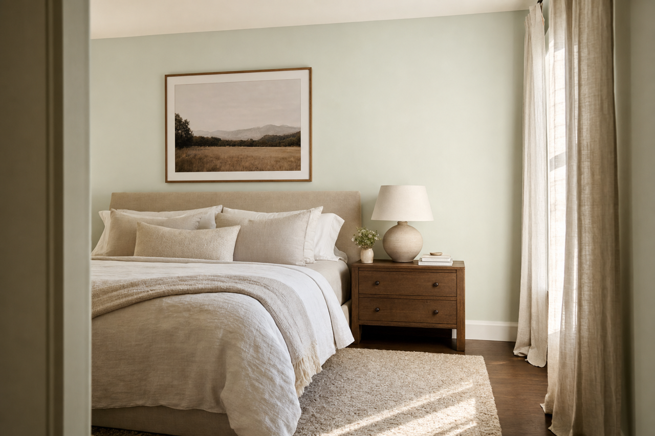 Ante Meridian by Valspar on interiors