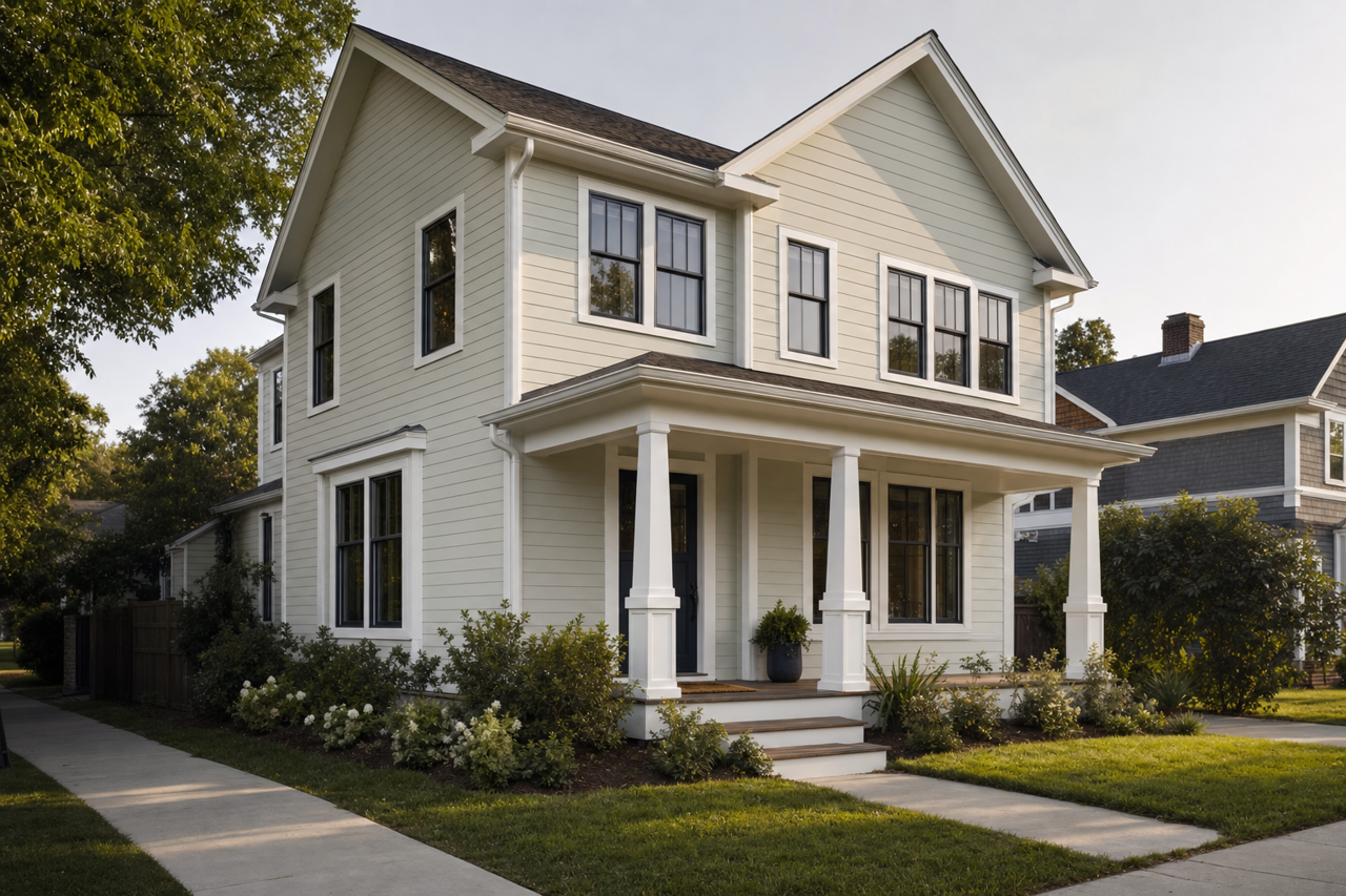 Luna by Valspar on exterior