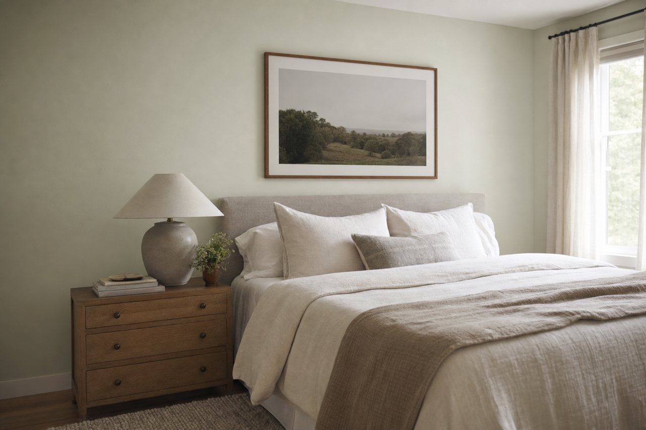 Luna by Valspar on interiors