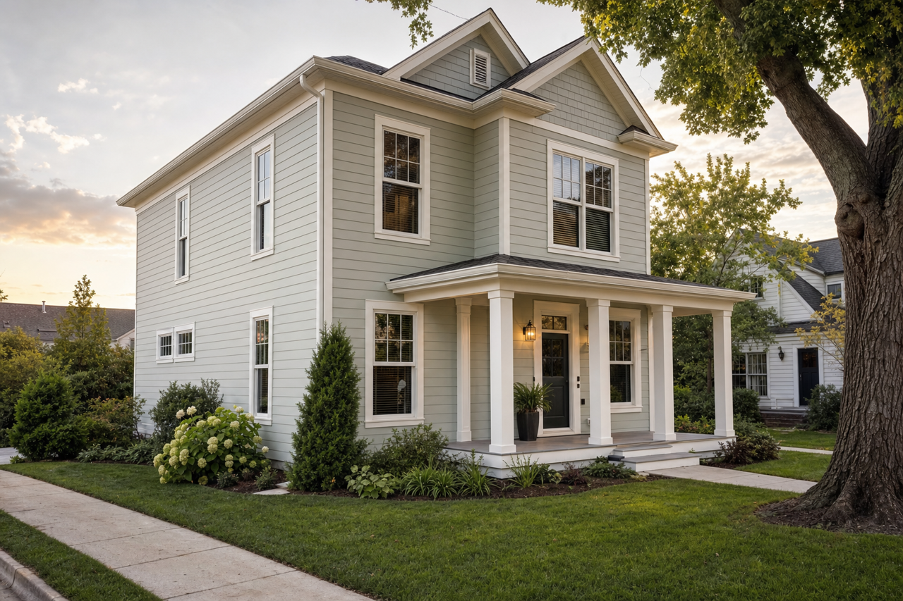 Nuance by Valspar on exterior