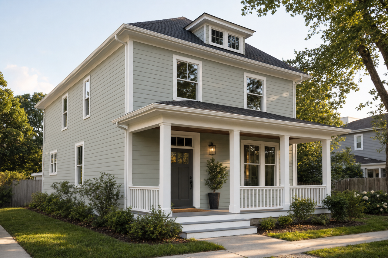 Ballroom Dancing by Valspar on exterior