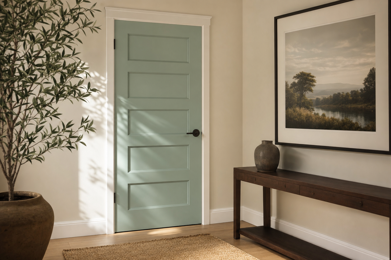 Starry Woods by Valspar on interior-doors