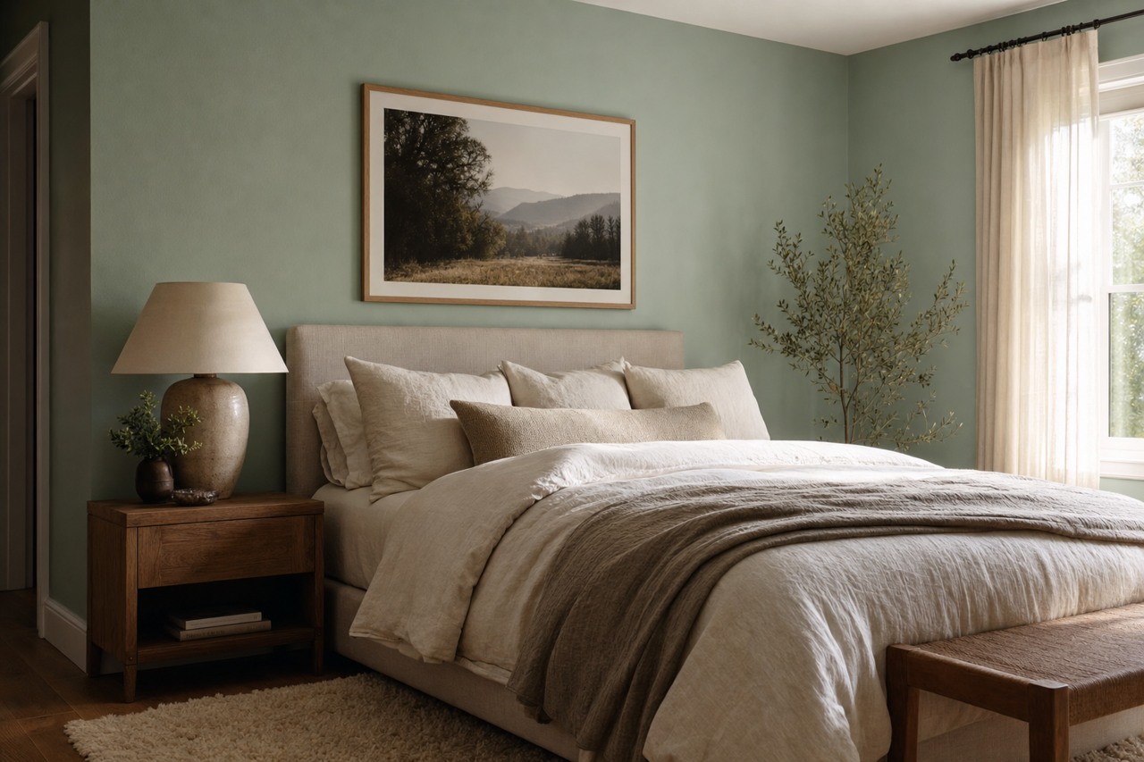 Starry Woods by Valspar on interiors