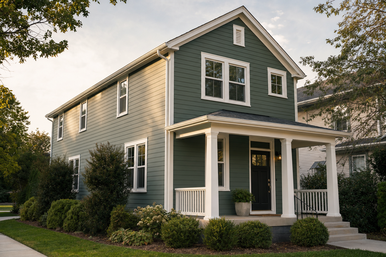 Billiard Room by Valspar on exterior