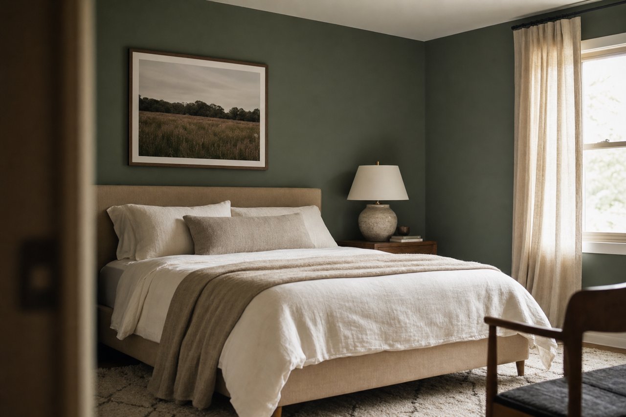 Billiard Room by Valspar on interiors