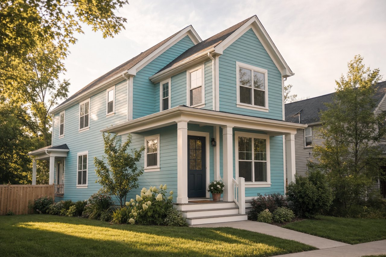 Well Water by Valspar on exterior