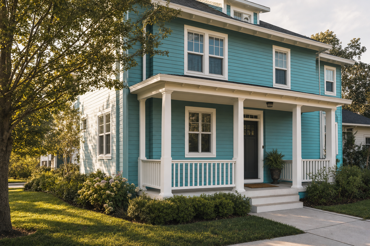 Sea Exposure by Valspar on exterior