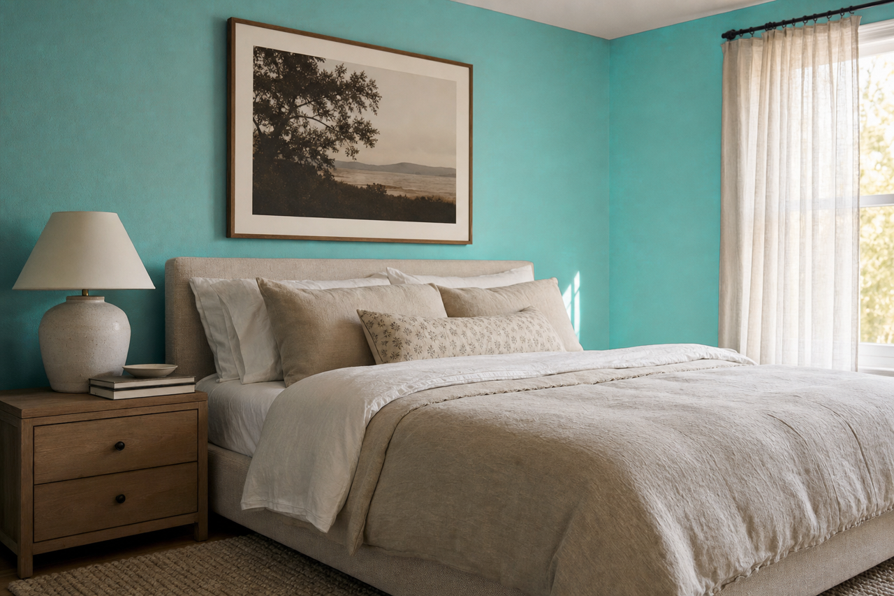 Bayside by Valspar on interiors