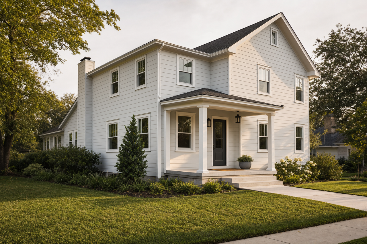 Comet Dust by Valspar on exterior