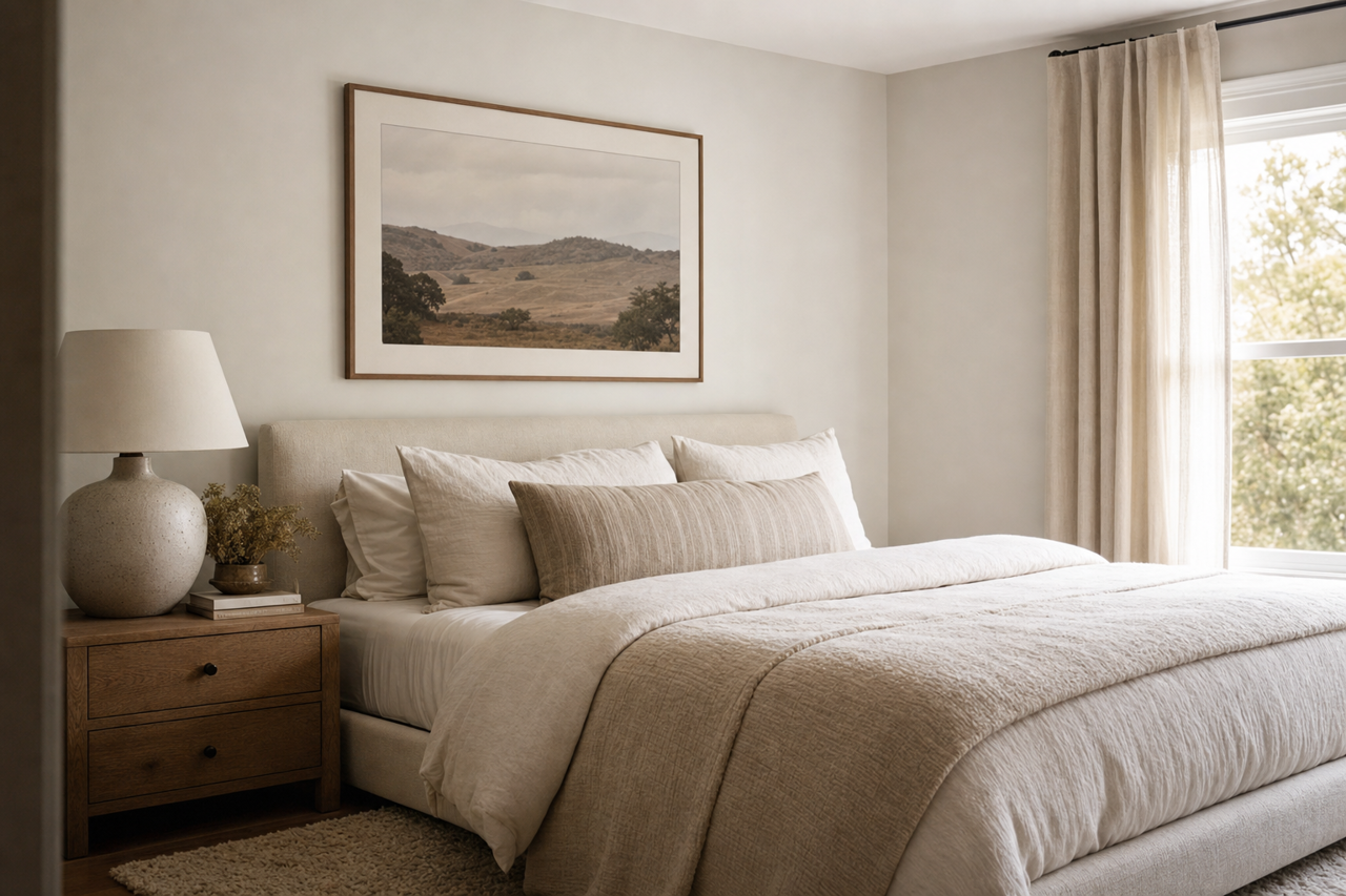 Comet Dust by Valspar on interiors