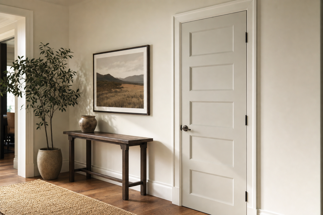 Notre Dame by Valspar on interior-doors