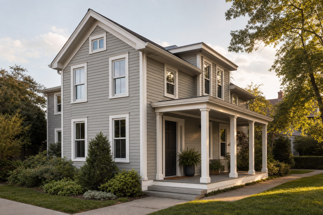 Wet Pavement by Valspar on exterior