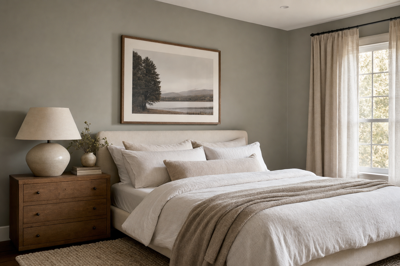 Porcelain Shale by Valspar on interiors