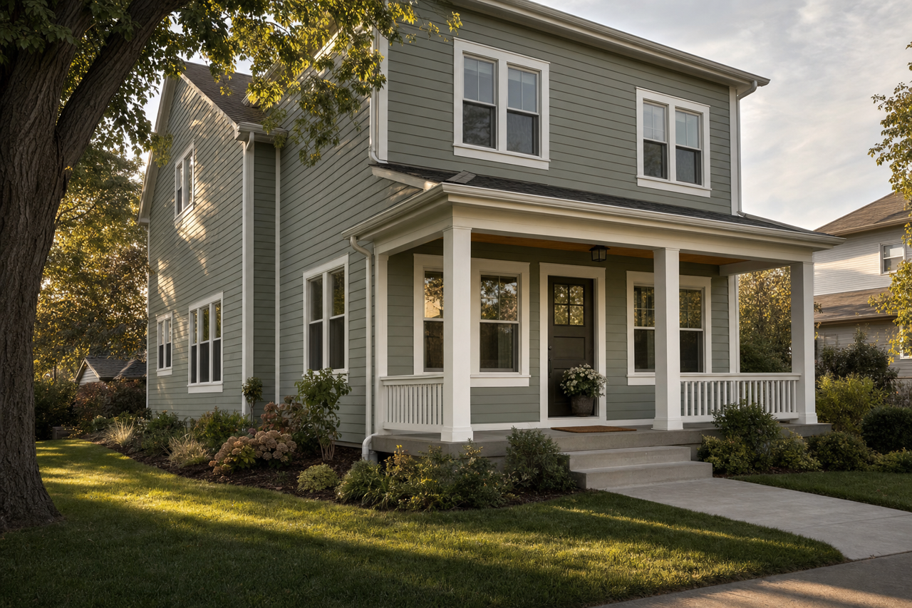 Ginkgo Tree by Valspar on exterior