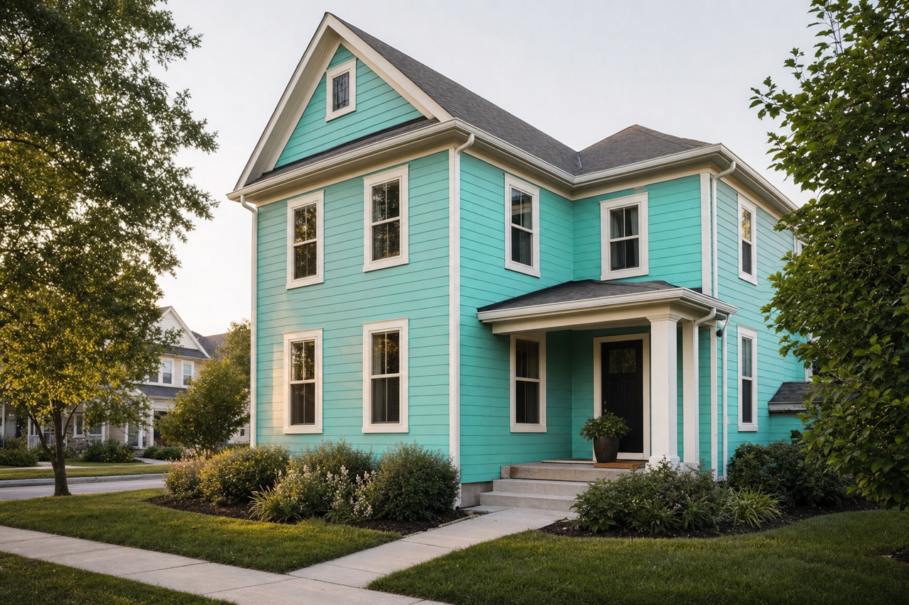 Seafarer by Valspar on exterior
