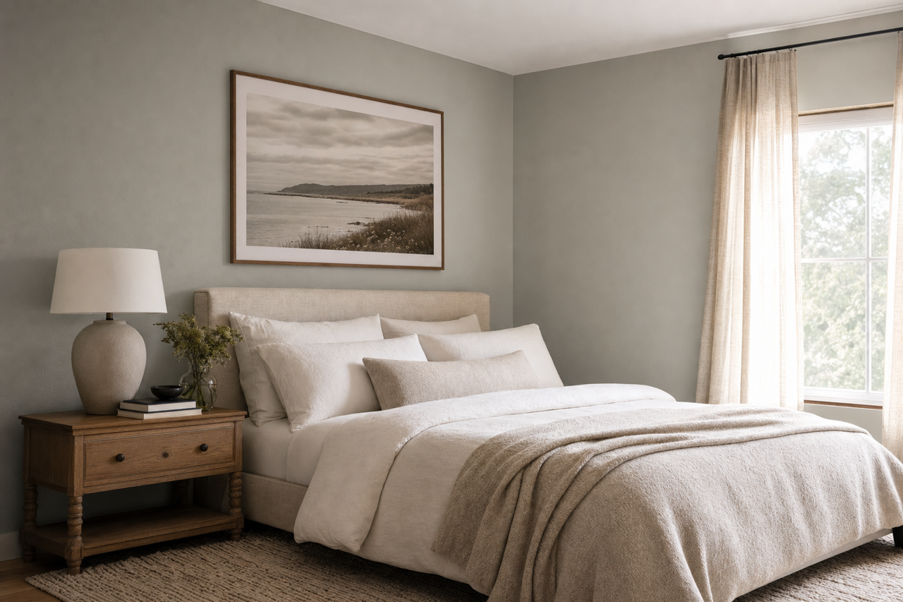 Coastal Jetty by Valspar on interiors