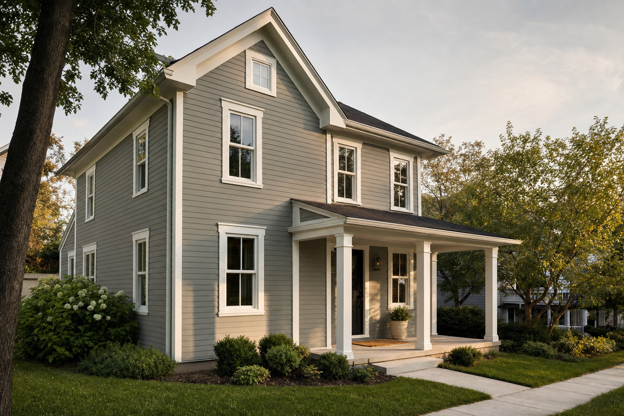 Lead Cast by Valspar on exterior