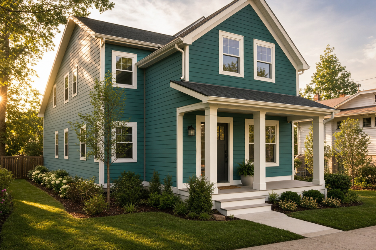 Pine Forest by Valspar on exterior