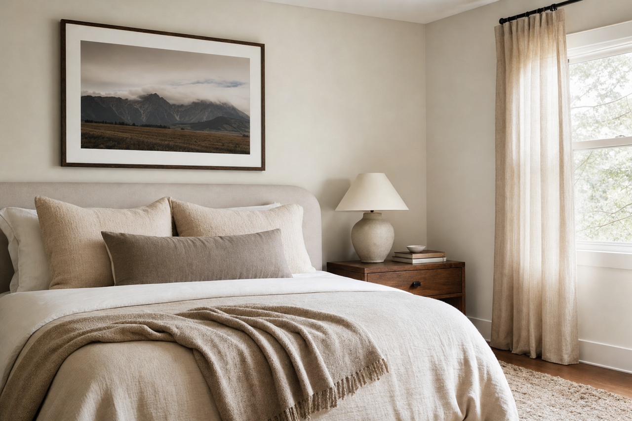 Madison White by Valspar on interiors