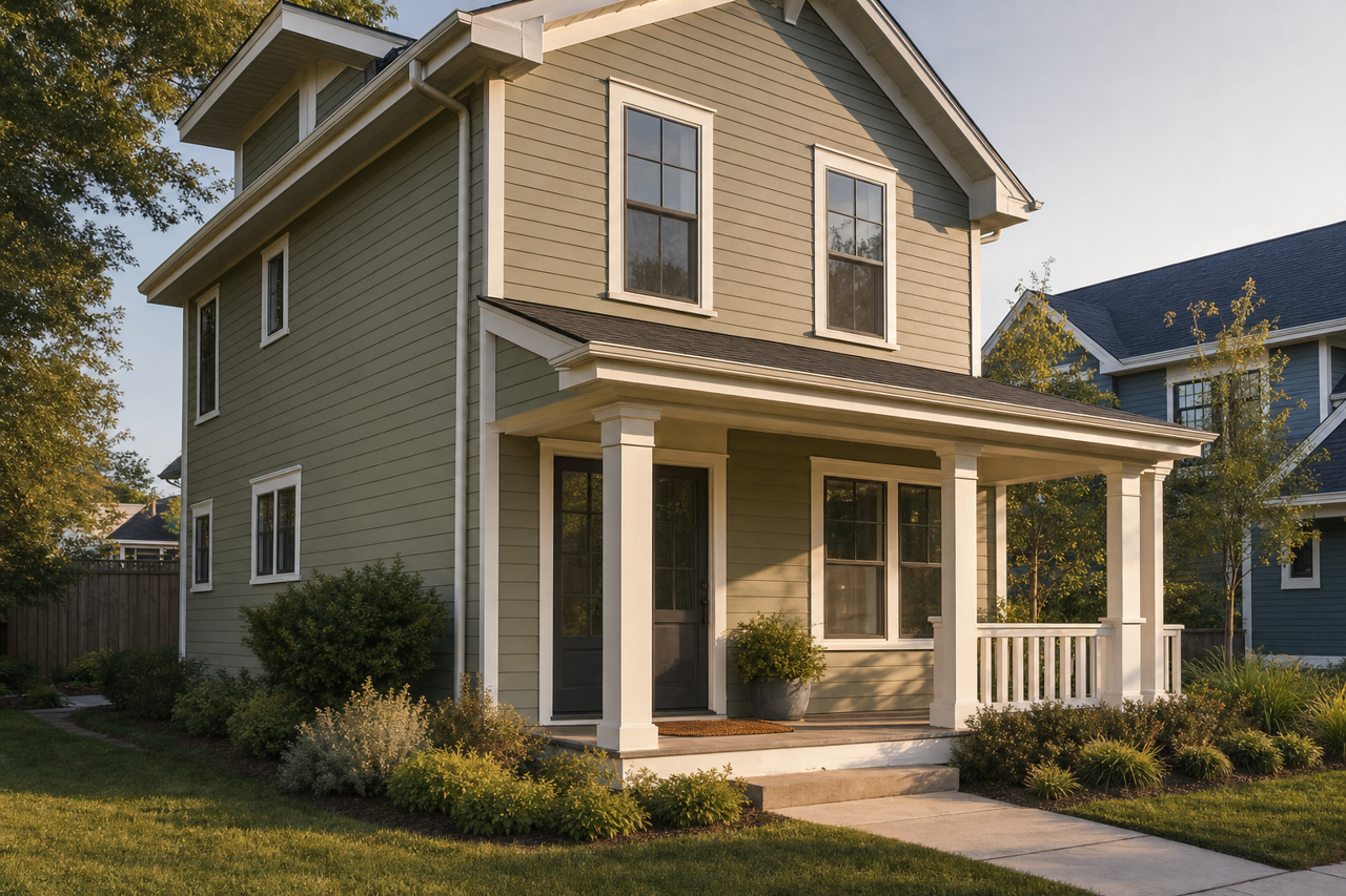 Sweet Carolina by Valspar on exterior