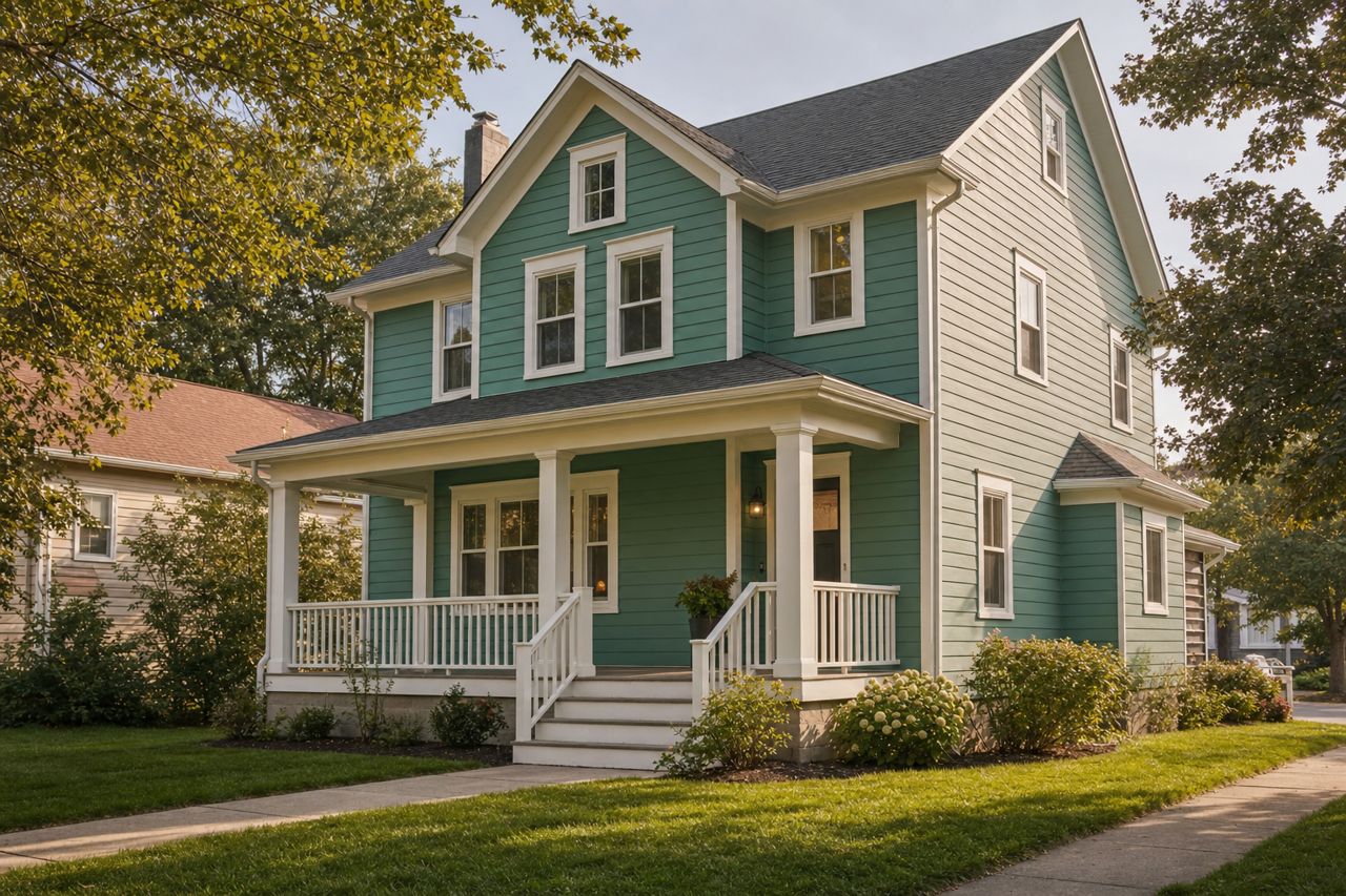 Beach Grass by Valspar on exterior