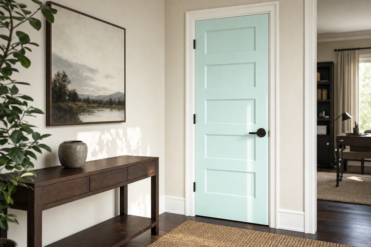 Sprinkle by Valspar on interior-doors