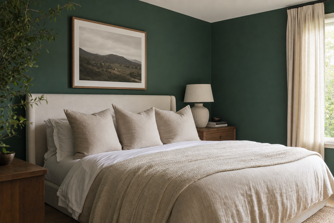 Ivy League by Valspar on interiors