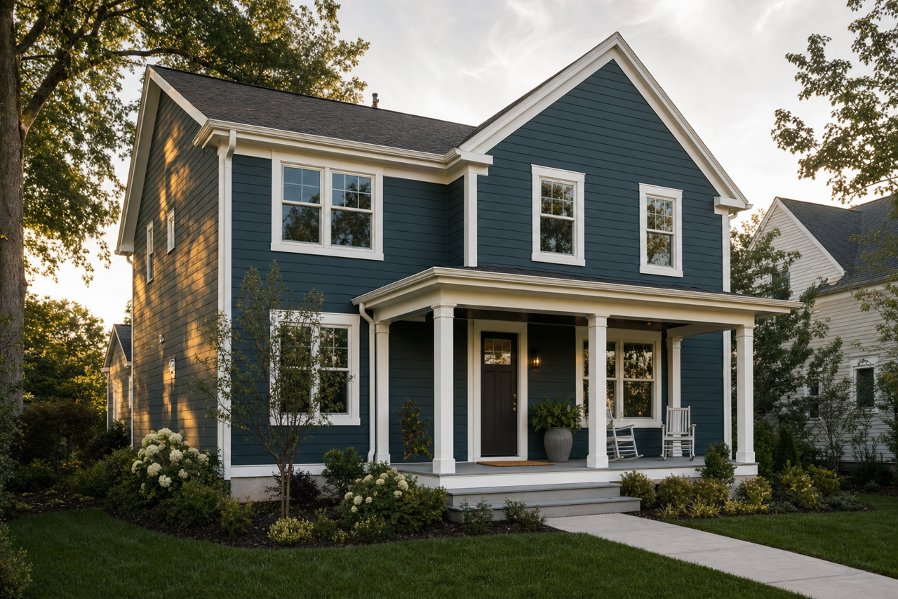 Everglade Deck by Valspar on exterior