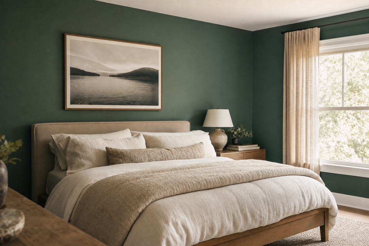 Southern Garden by Valspar on interiors