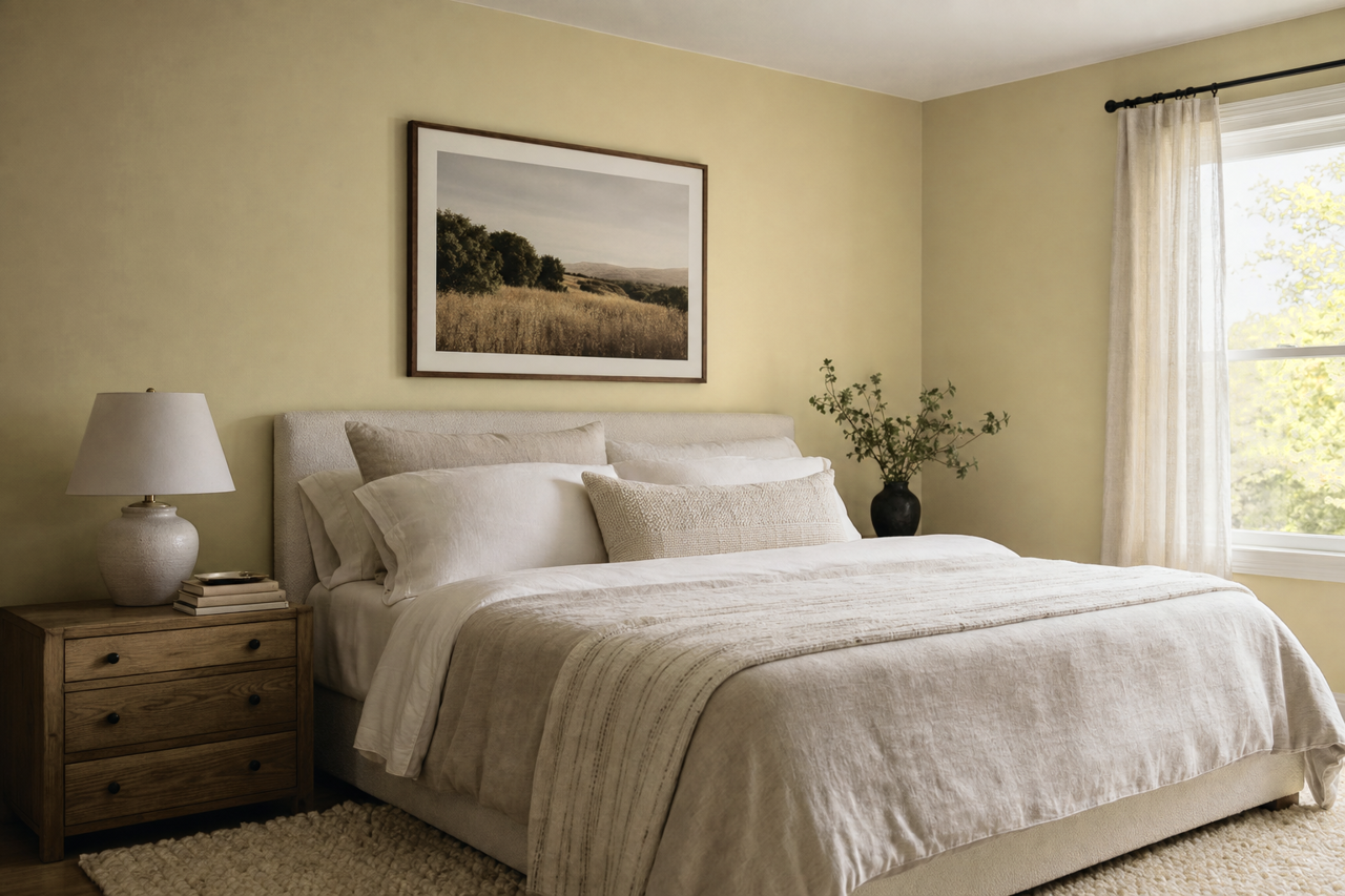 Baby Turtle by Benjamin Moore on interiors