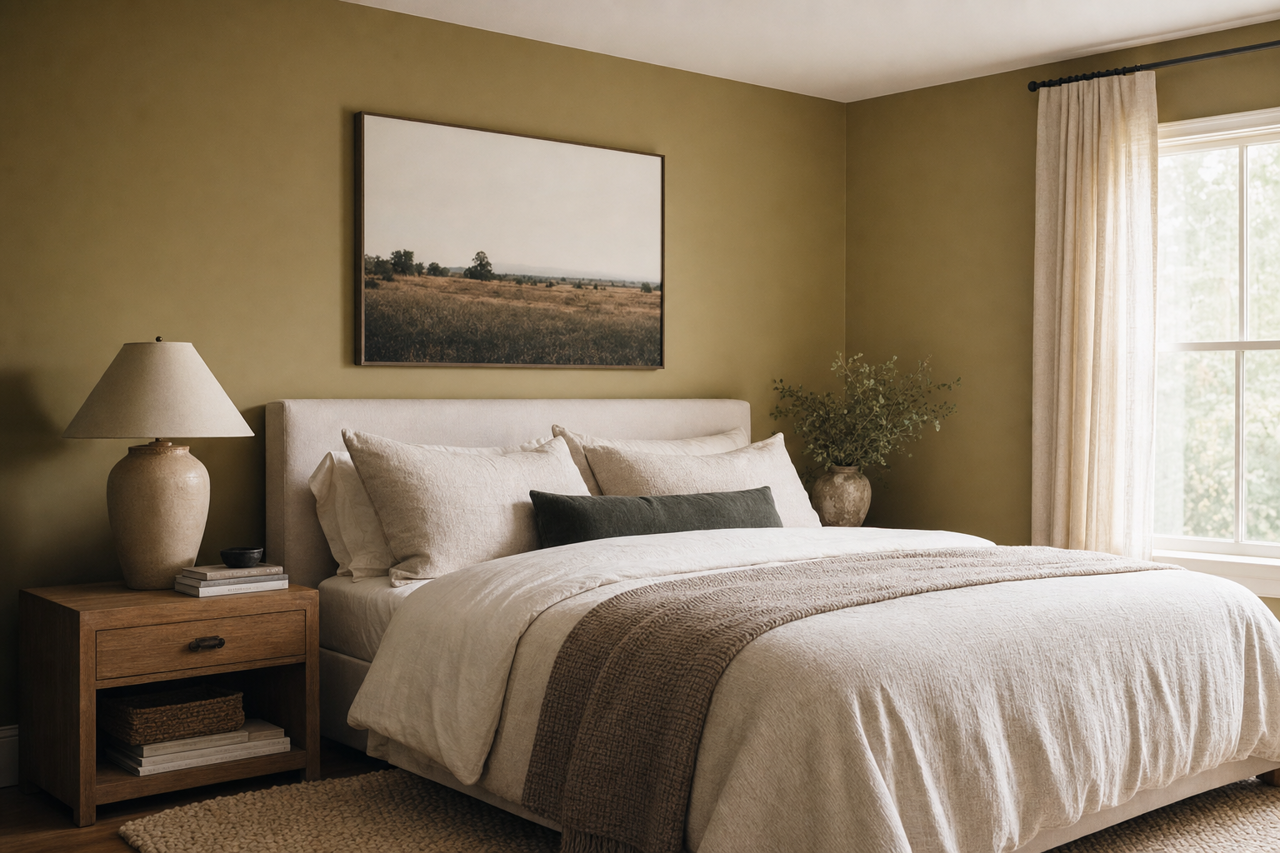 Sterling Forest by Benjamin Moore on interiors