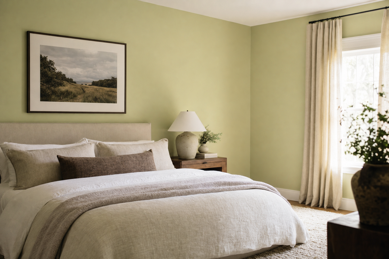 Ivy by Benjamin Moore on interiors