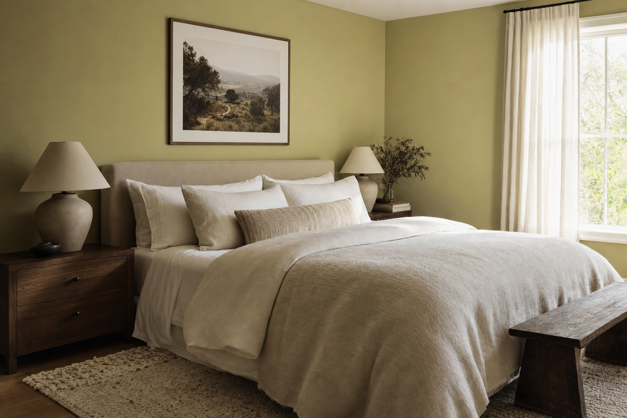 Hiking Path by Benjamin Moore on interiors
