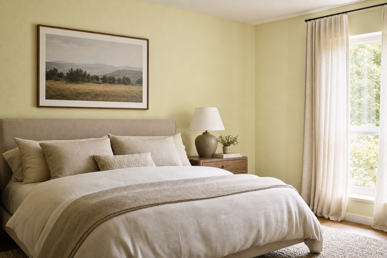 Chameleon by Benjamin Moore on interiors