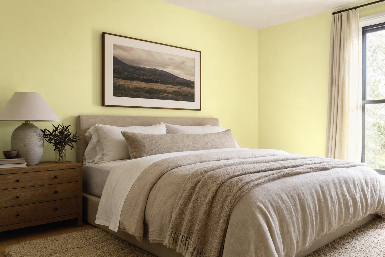 Warren Acres by Benjamin Moore on interiors