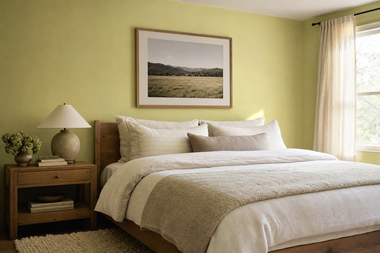 Sweet by Benjamin Moore on interiors