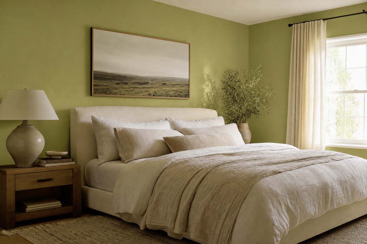 Ponderosa by Benjamin Moore on interiors