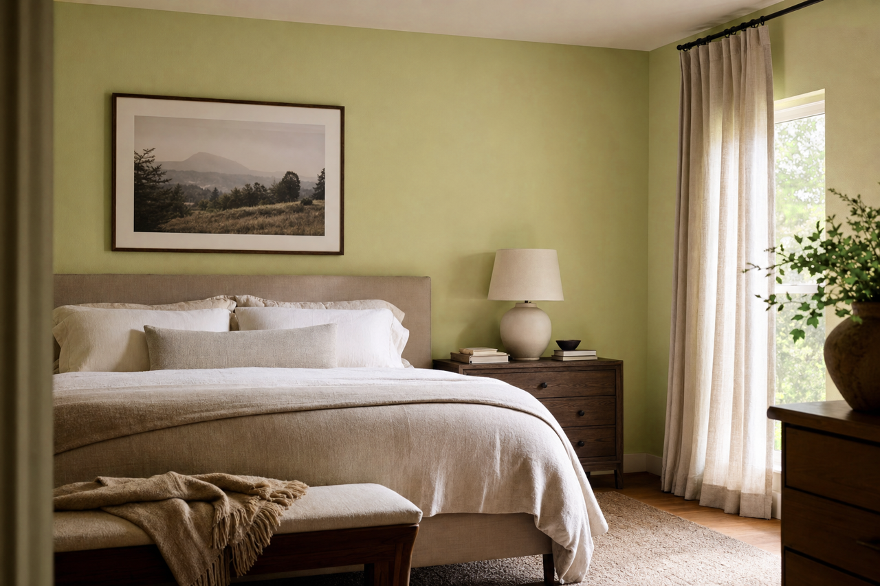 Shades by Benjamin Moore on interiors