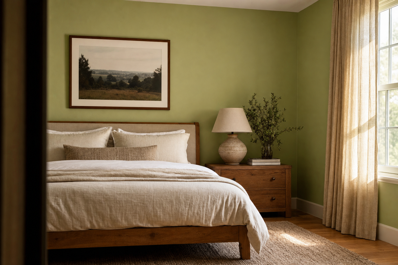 Sycamore Tree by Benjamin Moore on interiors