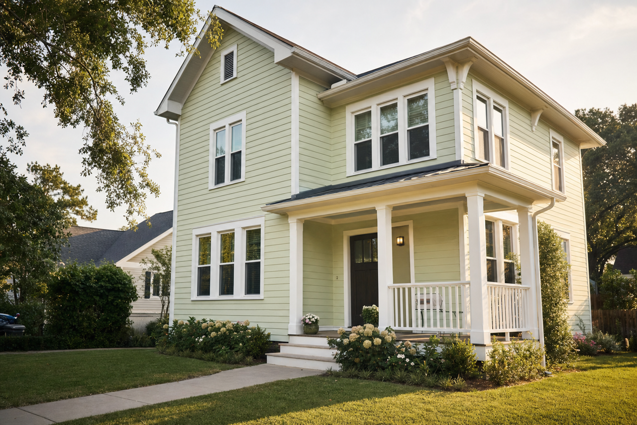 Country by Benjamin Moore on exterior