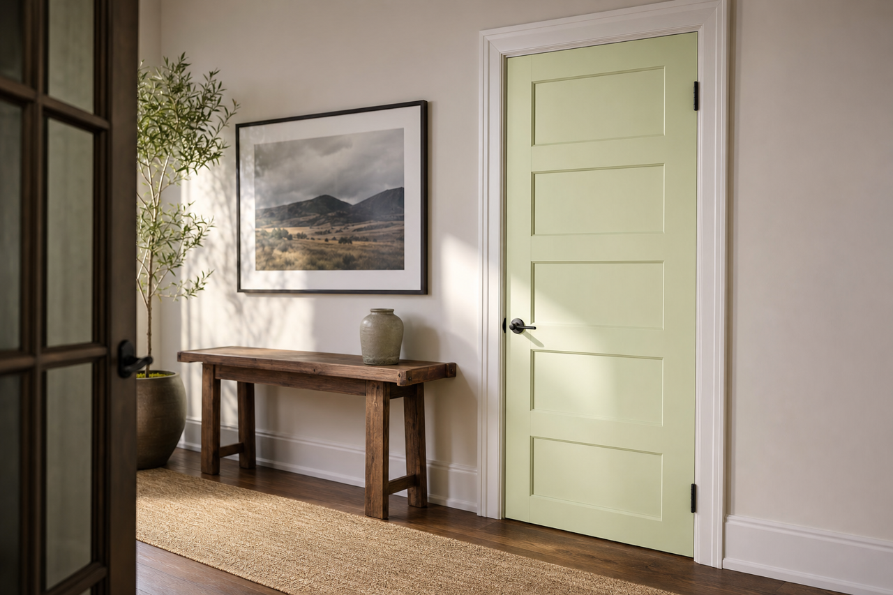 Country by Benjamin Moore on interior-doors