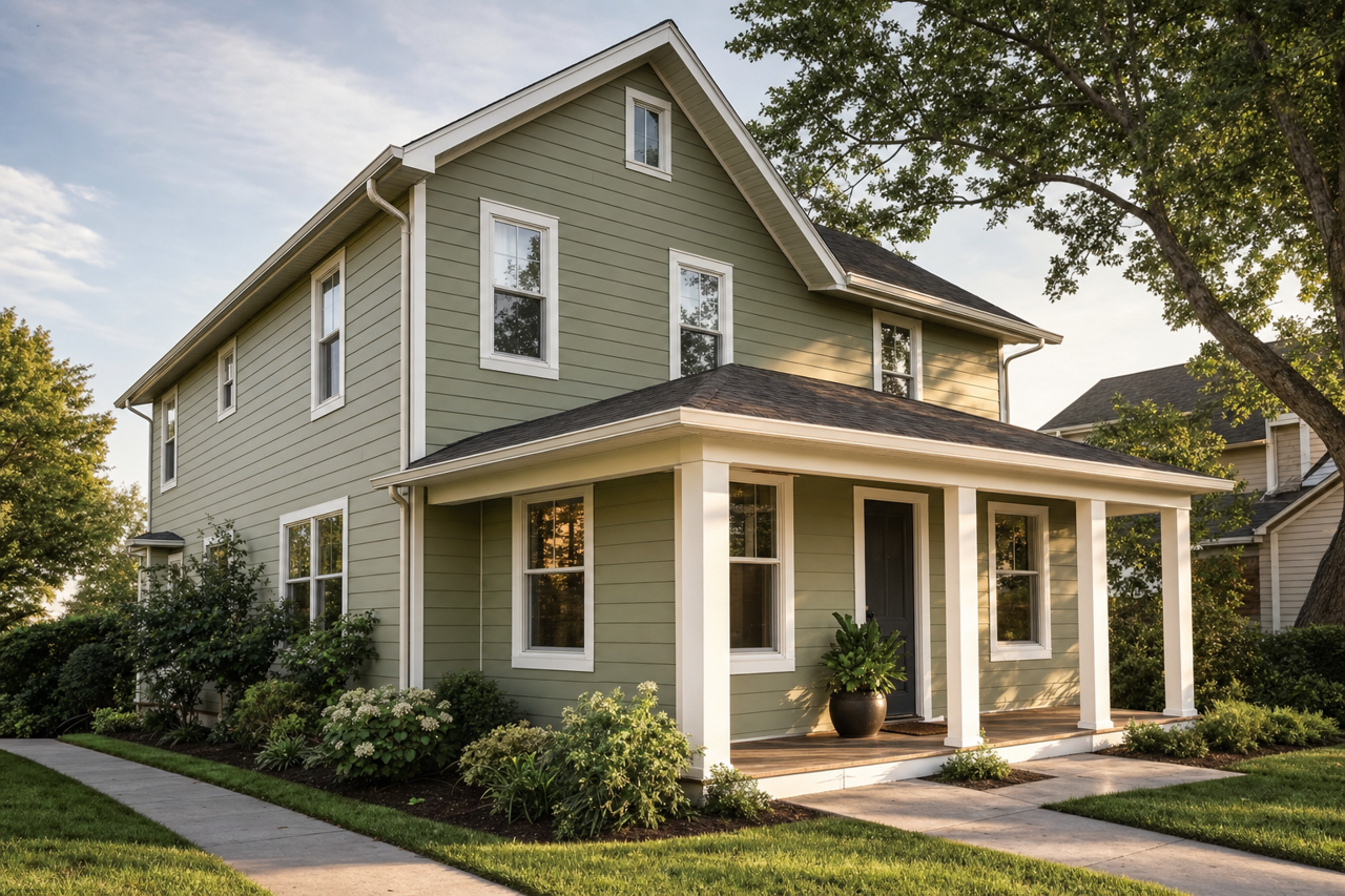 Buckingham by Benjamin Moore on exterior