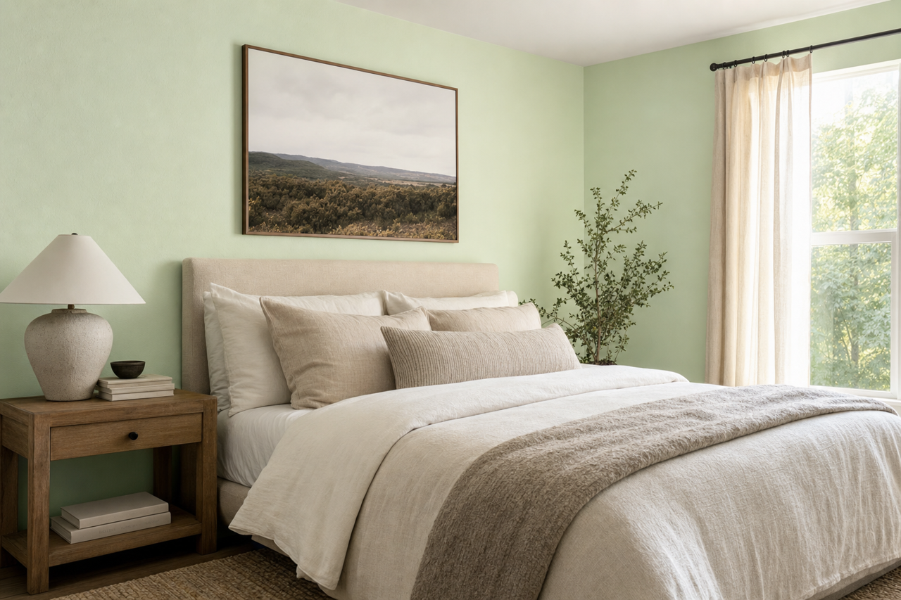 Easter Hunt by Benjamin Moore on interiors