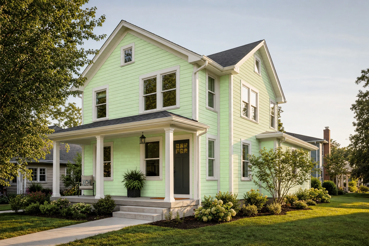 O'Reilly by Benjamin Moore on exterior