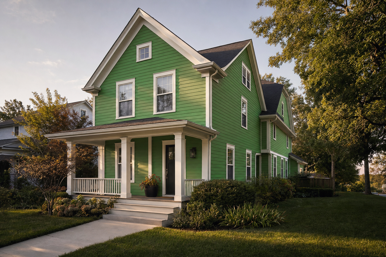 Sullivan by Benjamin Moore on exterior